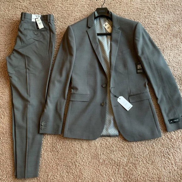 Express Suits & Blazers Extra Slim Mens Express Suit Poshmark